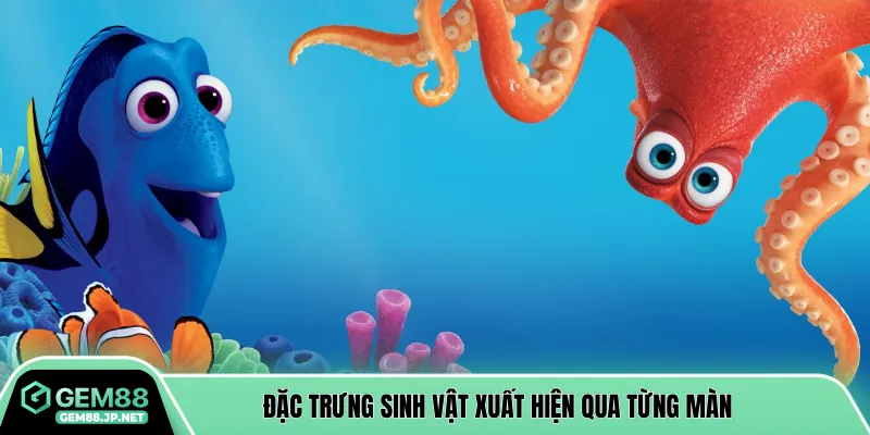 Đặc trưng sinh vật xuất hiện qua từng màn